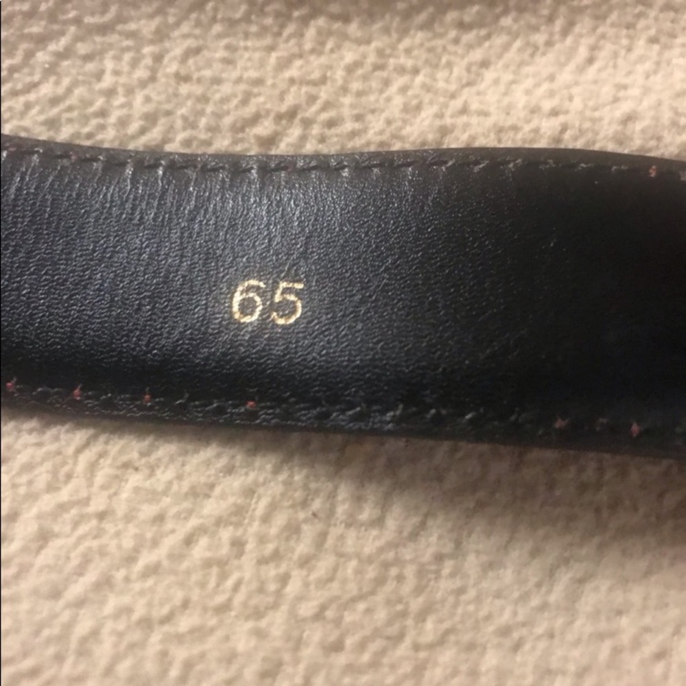 Vintage Celine red leather Belt and Buckle - Picture 10 of 12
